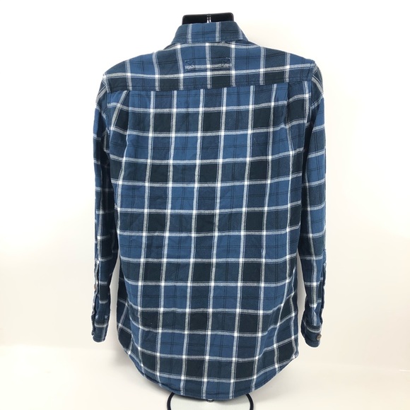 DULUTH TRADING Men’s FLANNEL LONG SLEEVE SHIRT - Picture 2 of 5